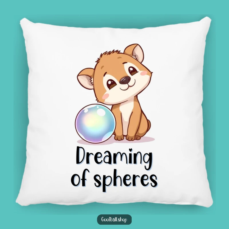 Funny Curious Animal Pillow: Comfy Contemplation, Perfect Gift!