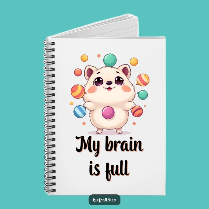 Funny Juggling Animal Notebook: Jot Down Your Surprises
