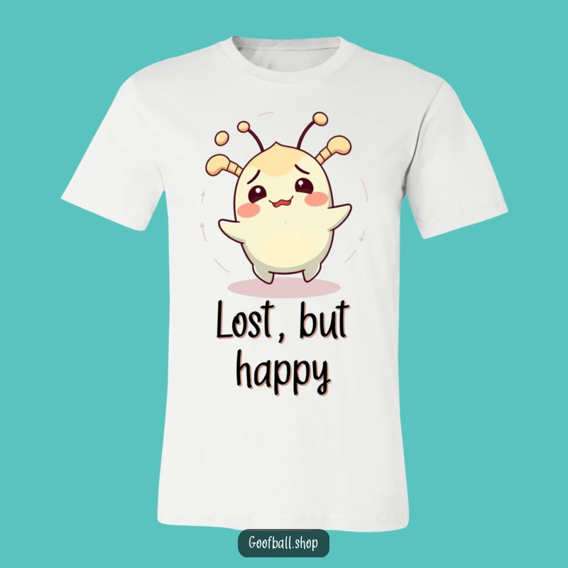 Funny Dizzy T-Shirt: Confused Creature Spins, Hilarious & Whimsical Tee