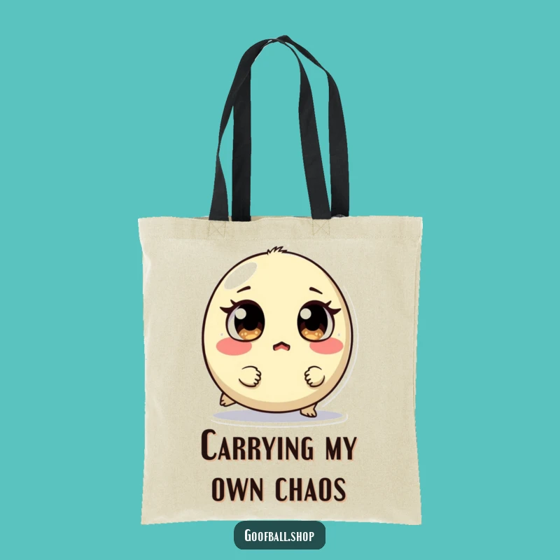 Funny Clumsy Tote Bag: Creature Trips with Surprise, Carry Your Laughs